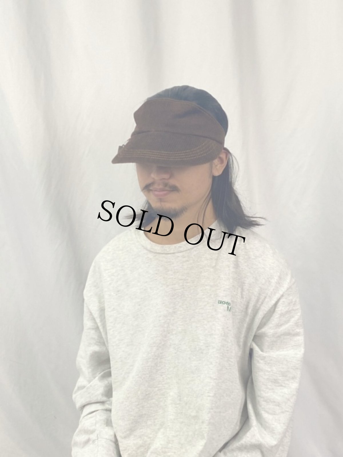 画像2: 70〜80's Levi's コーデュロイ サンバイザー (2)