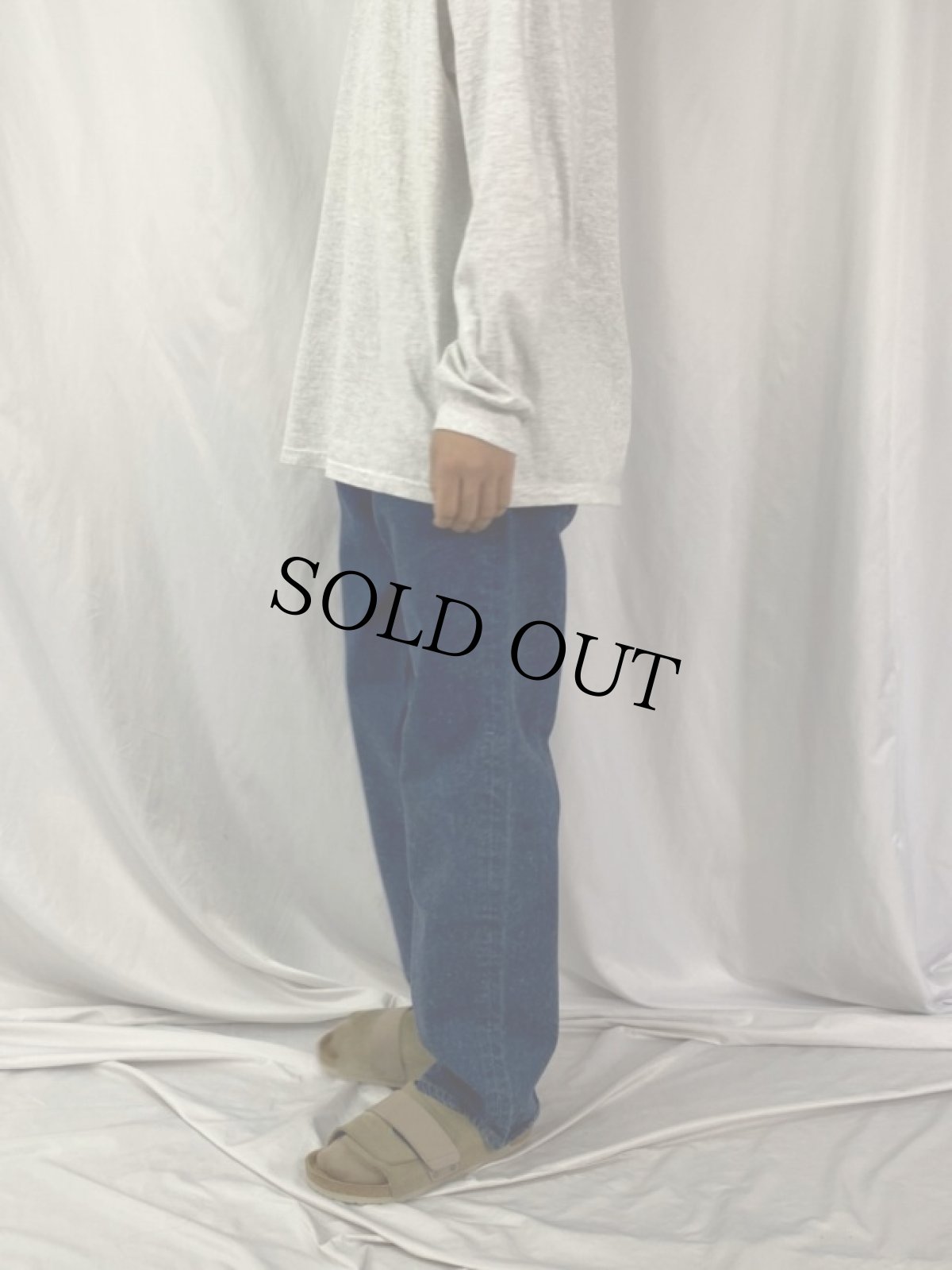 画像3: 90's Levi's 501 USA製 ブランクタブ デニムパンツ W35 (3)