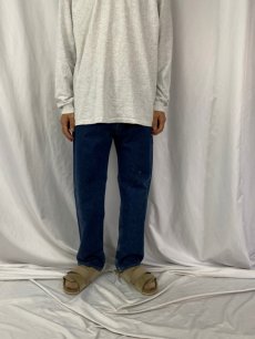 画像2: 90's Levi's 501 USA製 ブランクタブ デニムパンツ W35 (2)