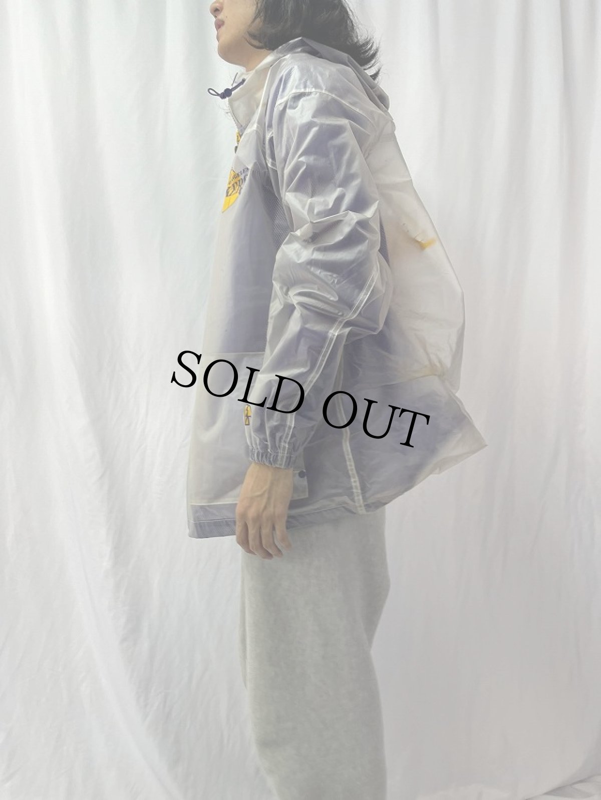 画像3: LOS ANGELES LAKERS NBAチームロゴ PVCレインパーカー XL (3)