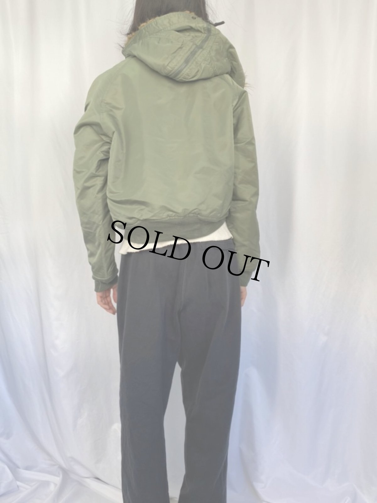 画像4: 民間品 ALPHA INDUSTRIES,INC. N-2B フライトジャケット SMALL (4)