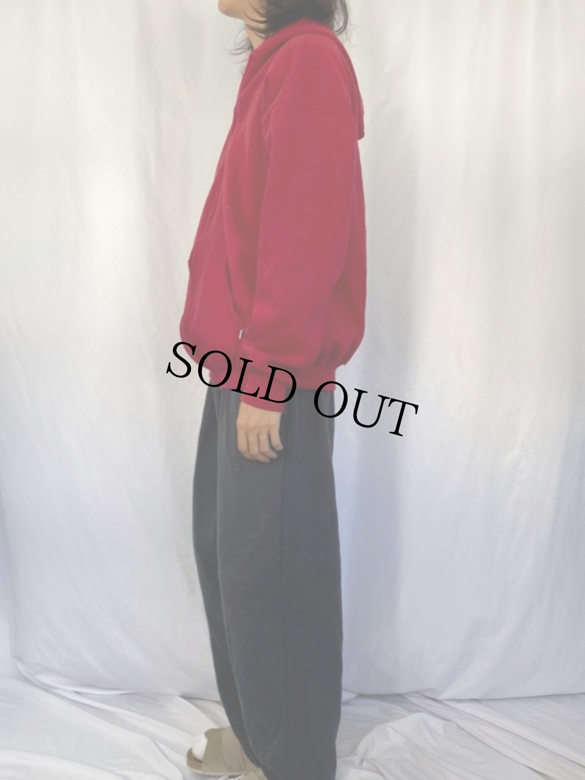 画像3: 90's〜 RUSSELL ATHLETIC USA製 フルジップパーカー XL タグ付き未使用 (3)