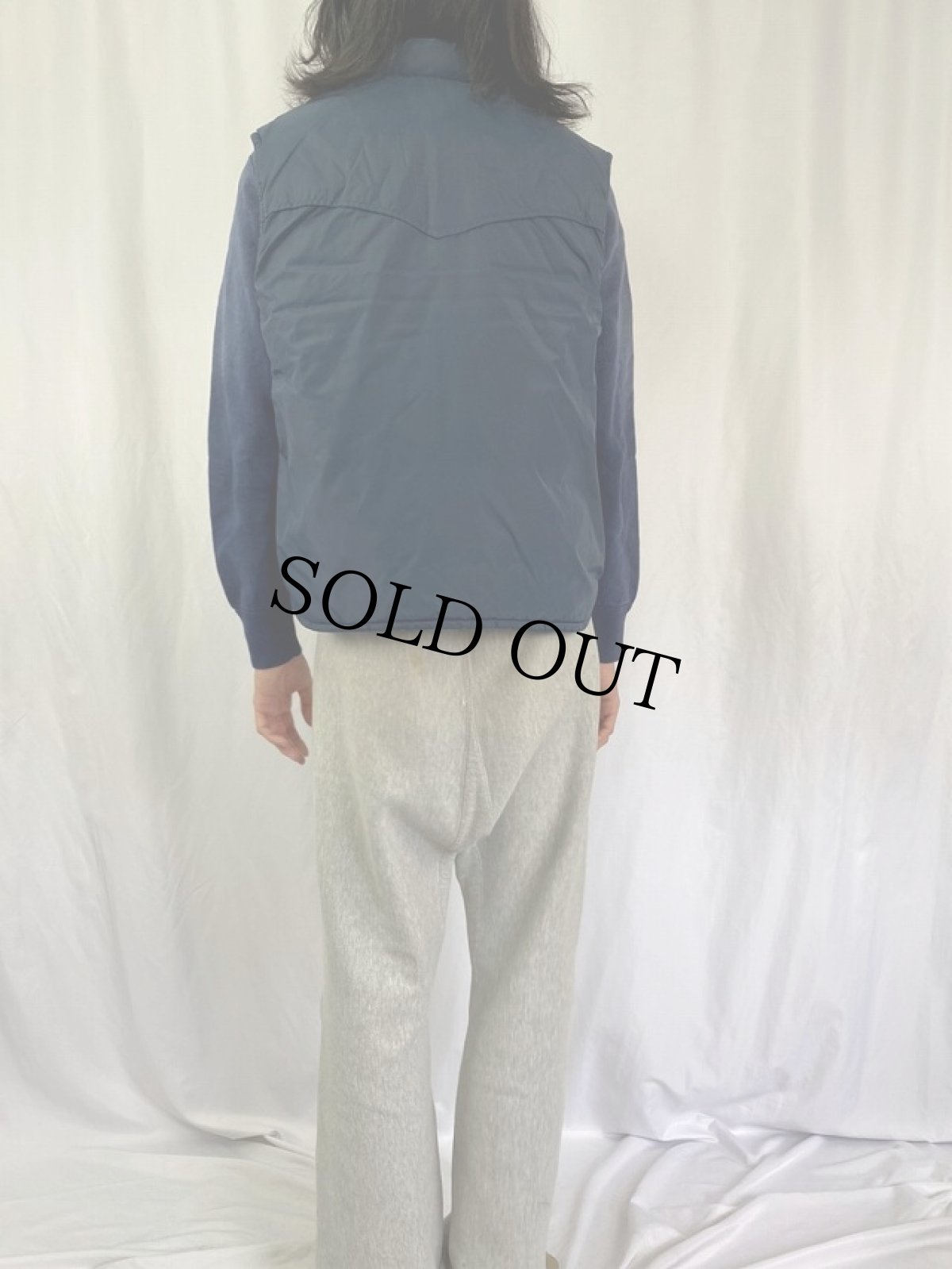 画像4: 70's Lee "STORM RIDER" USA製 ナイロンダウンベスト L (4)