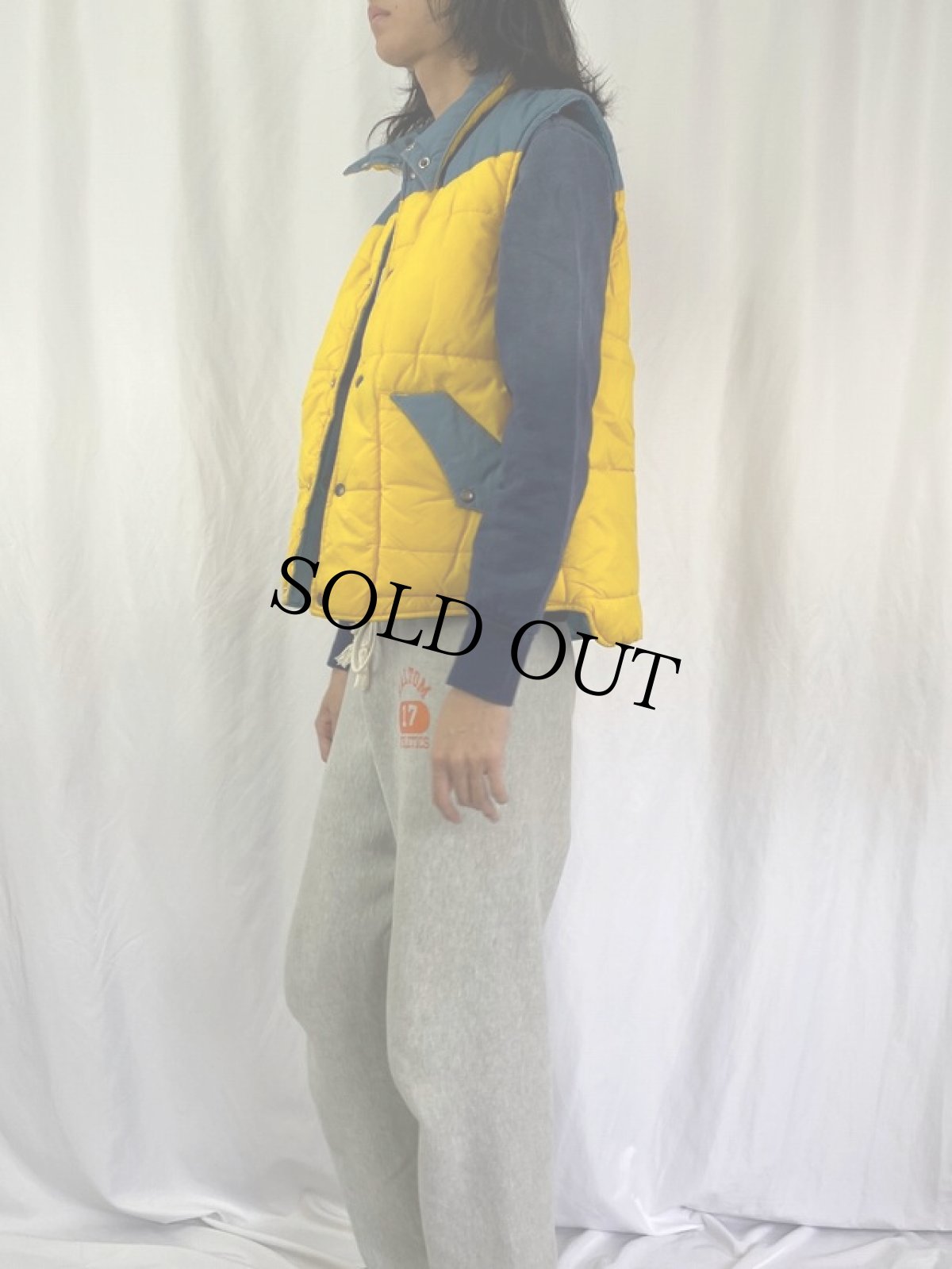 画像3: TRAILS WEST ウエスタンヨーク ダウンベスト (3)