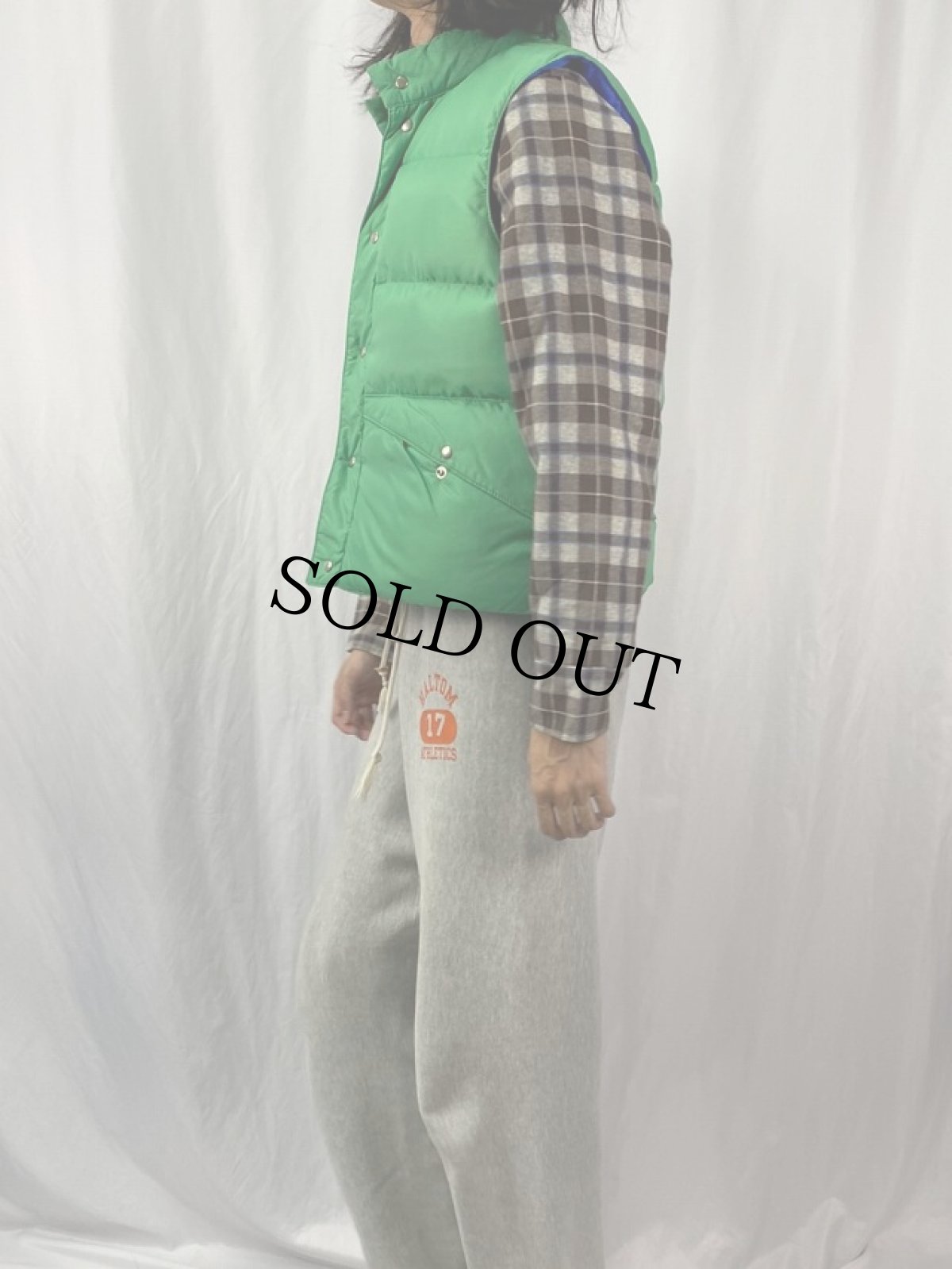 画像3: 90's CB Sports ナイロンダウンベスト L (3)