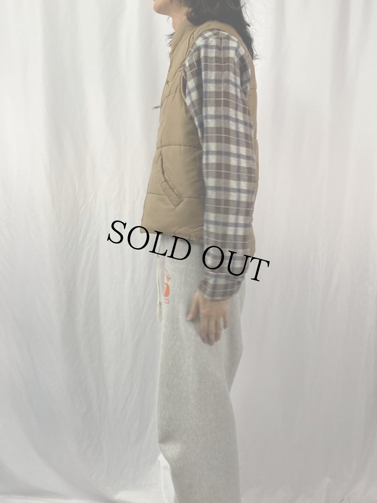 画像3: 70's Lee "STORM RIDER" USA製 ワッペン付き 中綿入りウエスタンベスト M (3)