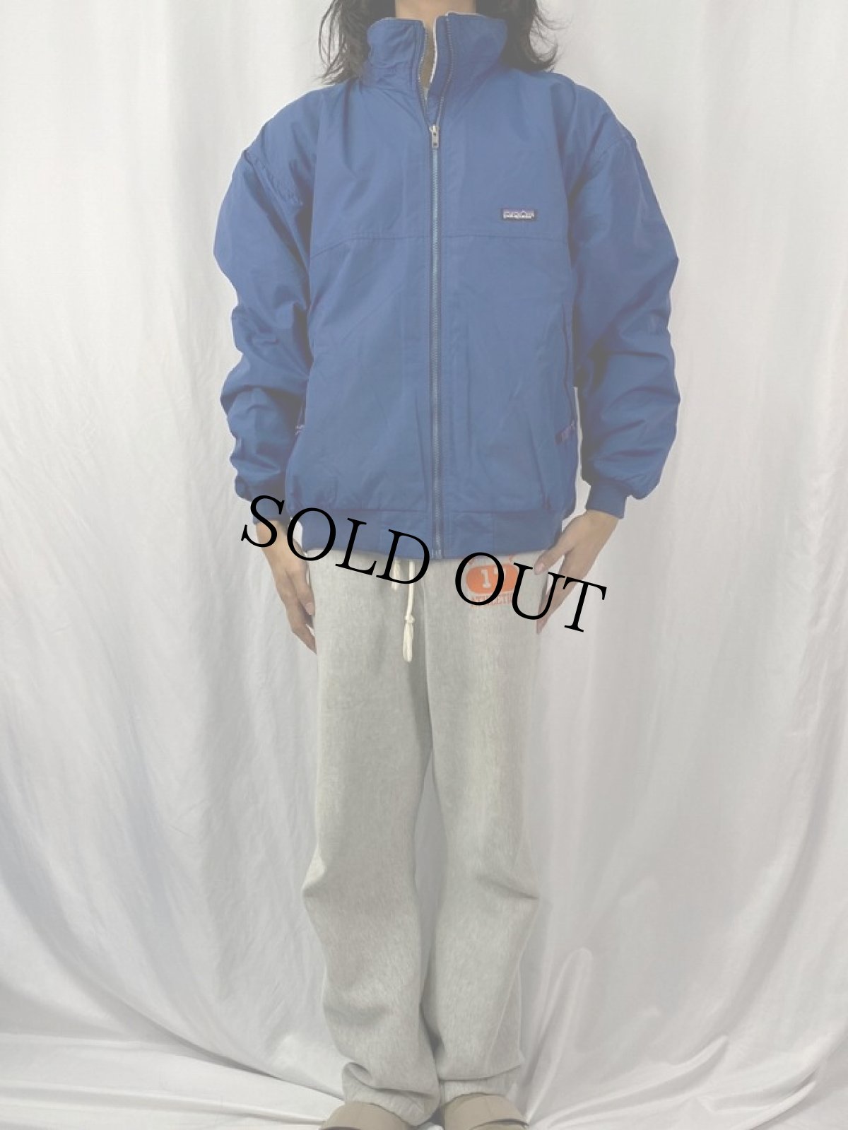 画像2: 90's Patagonia USA製 シェルドシンチラジャケット XL (2)