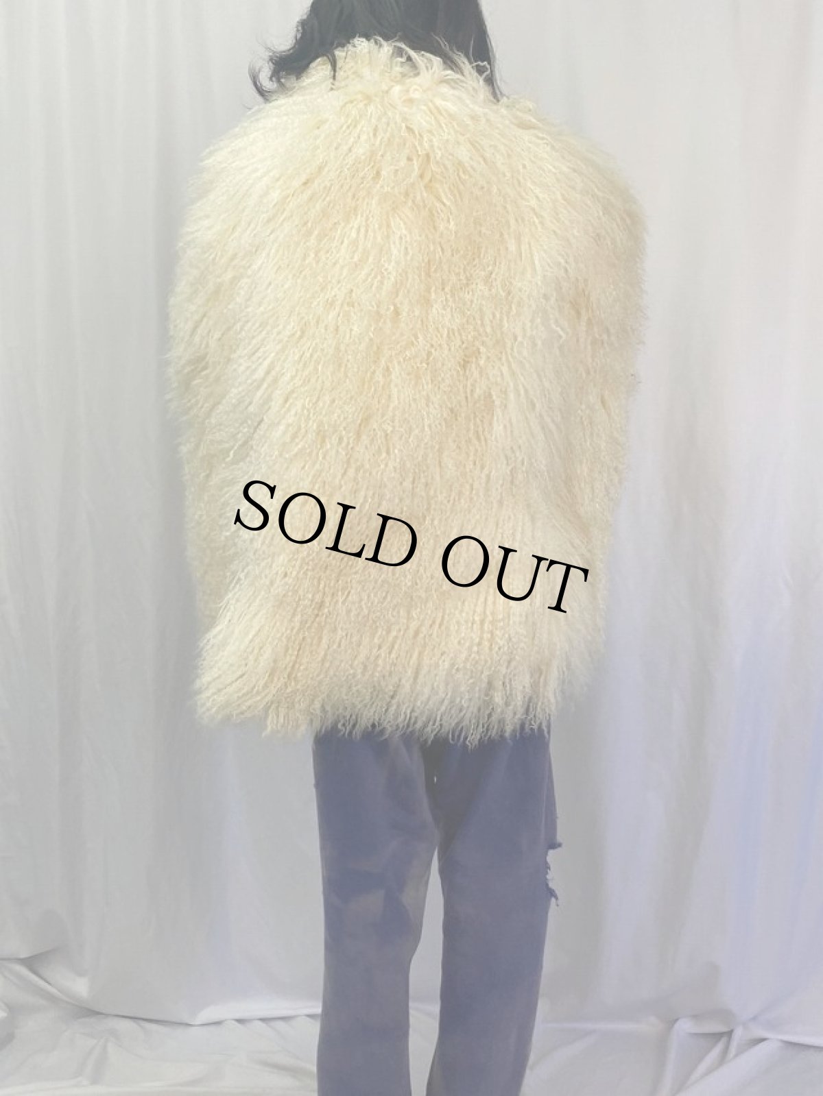 画像4: フェイクファーコート XL (4)