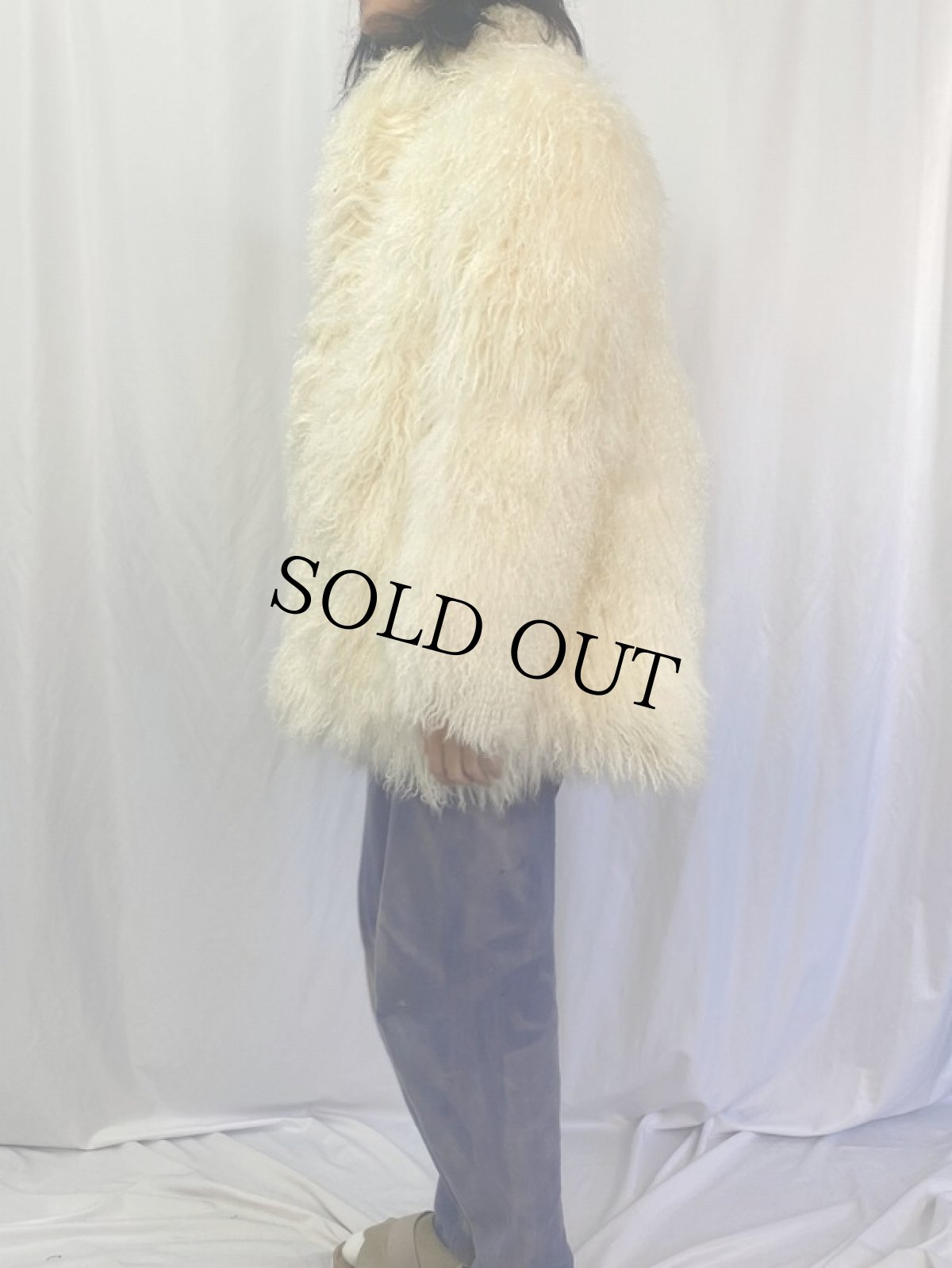 画像3: フェイクファーコート XL (3)
