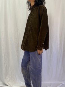 画像3: 90's POLO Ralph Lauren "BLAKE" コーデュロイボタンダウンシャツ L (3)