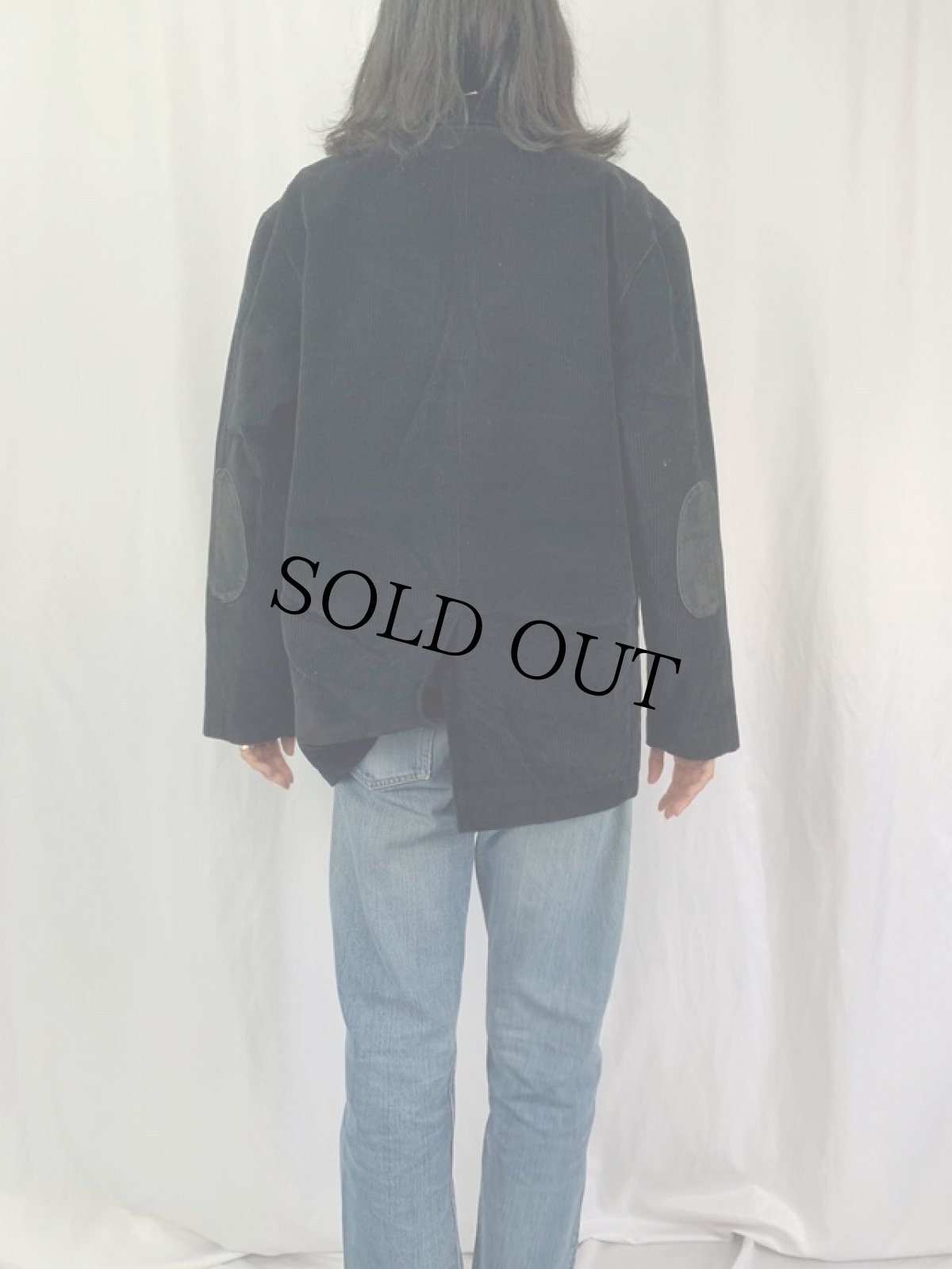 画像4: 90's PENDLETON エルボーパッチ付き コーデュロイテーラードジャケット L (4)