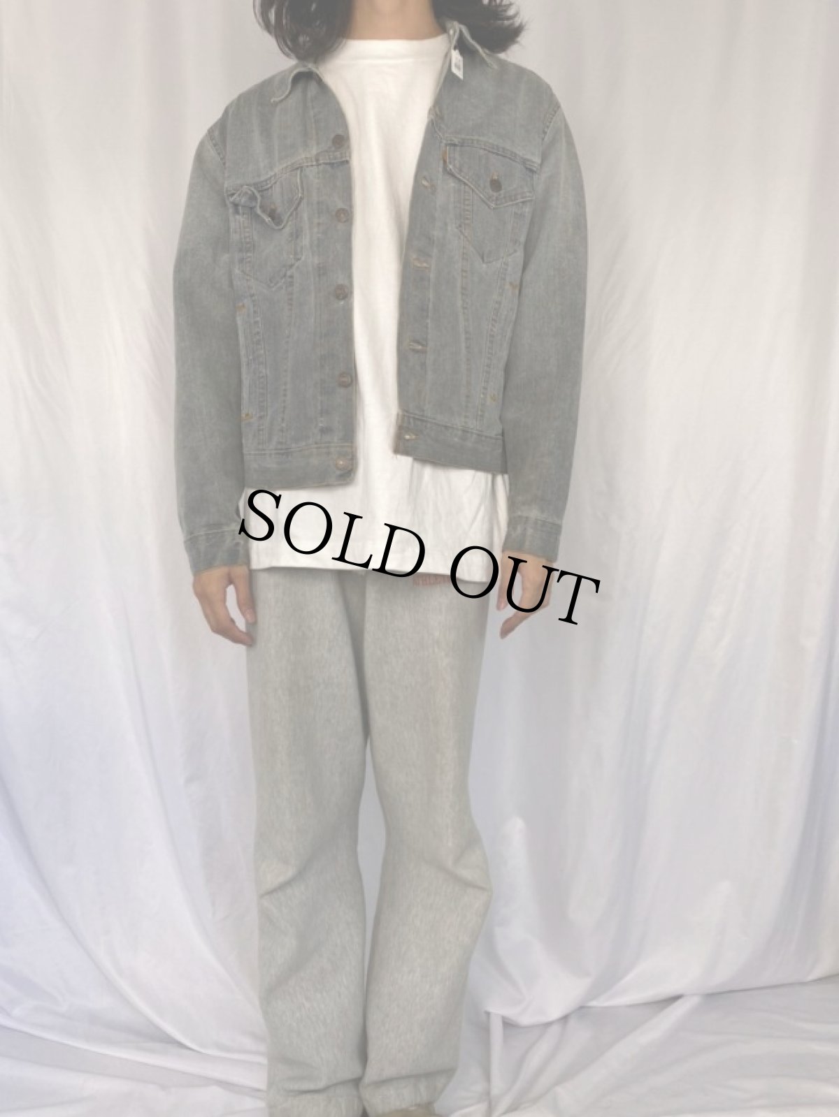 画像2: Levi's 70506-4714 USA製 オレンジタブ ダックジャケット (2)