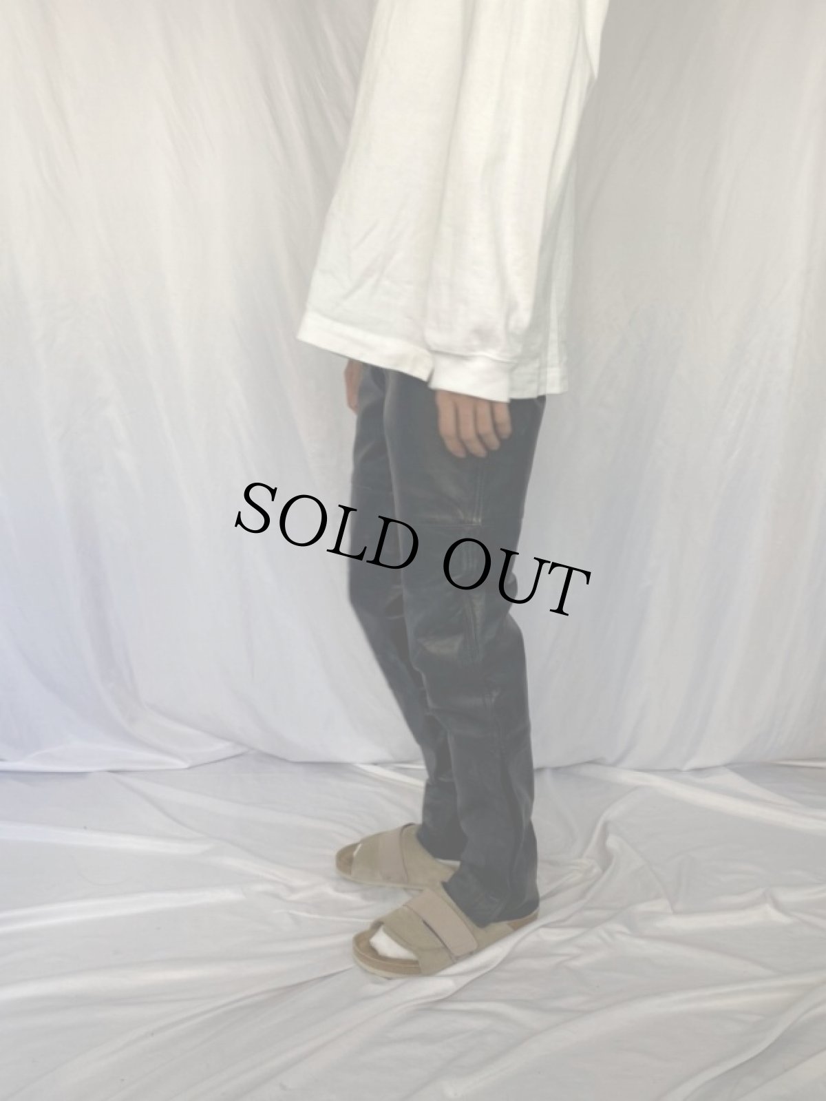 画像3: 80's Harley Davidson×Hein Gericke レザーパンツ W30 (3)