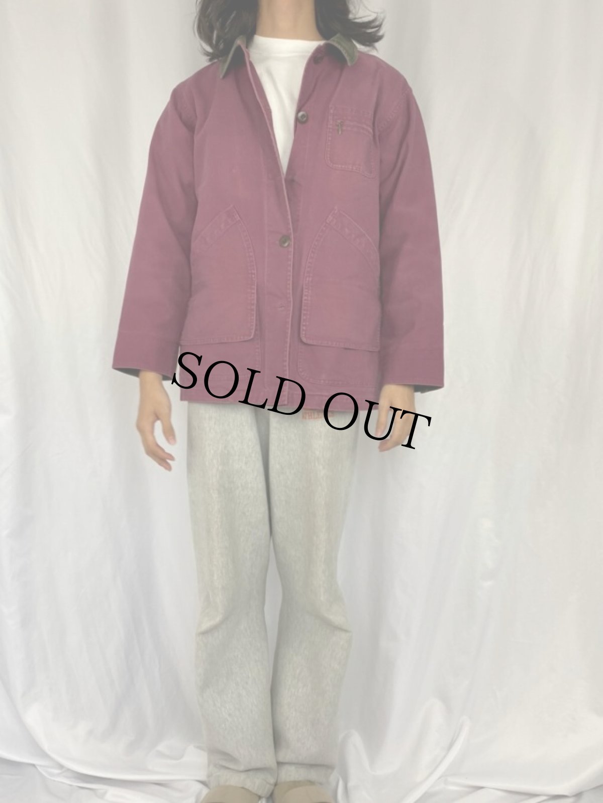 画像2: 80〜90's L.L.Bean プリマロフトライナー ダックハンティングジャケット S (2)