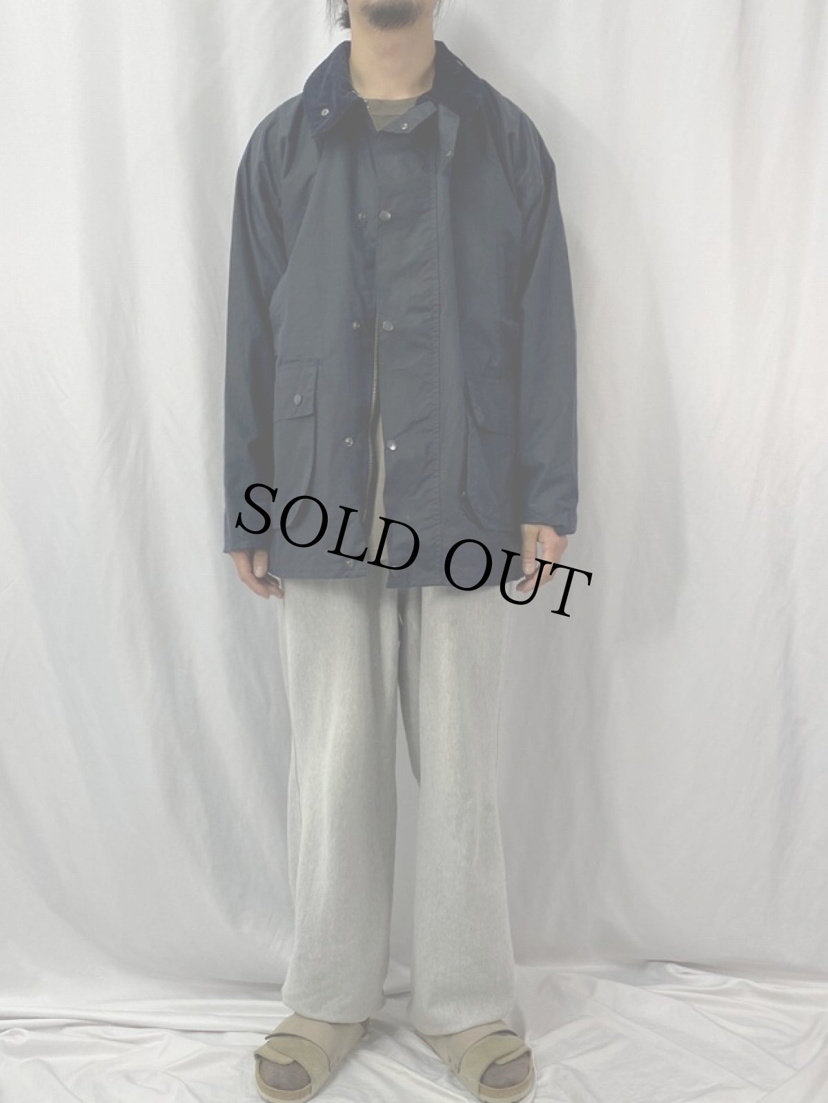 画像2: ORIGNAL ROYAL SPENCER ENGLAND製 オイルドジャケット L (2)