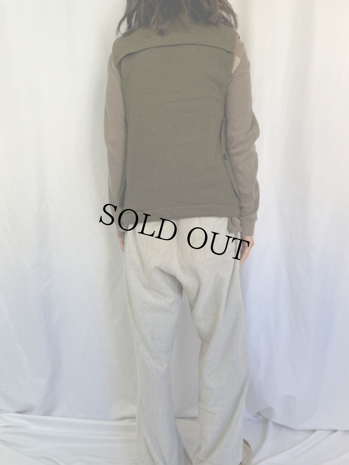 画像4: 90's POLO Ralph Lauren 中綿入り コットンベスト S (4)