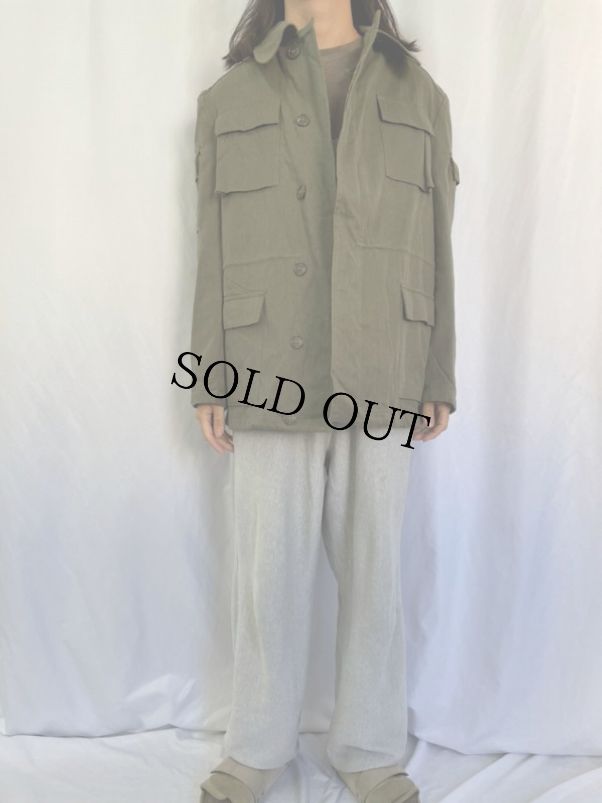 画像2: 旧ソ連 アフガンカ ユーティリティジャケット (2)