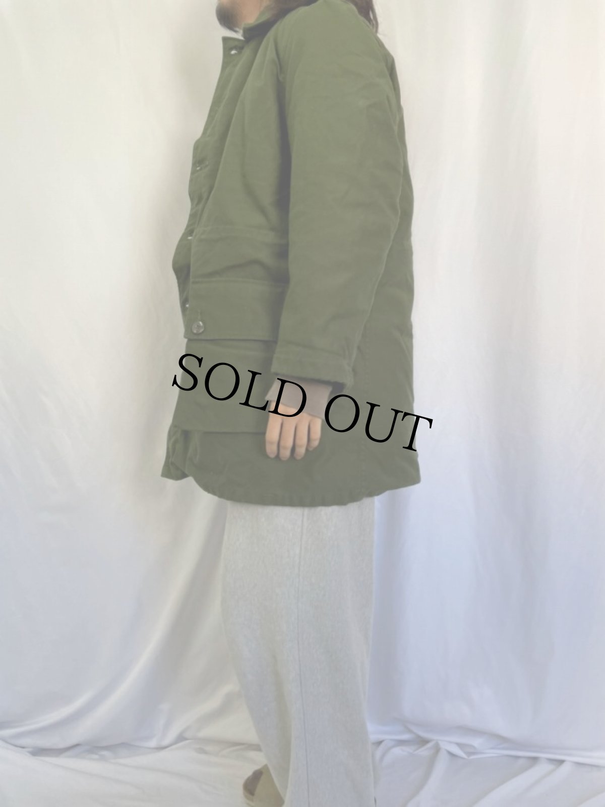 画像3: スウェーデン軍 M-59 ボアライナー付き フィールドコート (3)