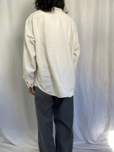 画像4: GAP コットンバンドカラーシャツ XL (4)
