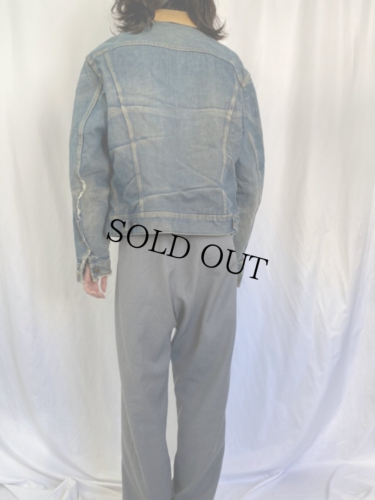 画像4: 70's Lee "STORM RIDER" USA製 ブランケットライナー デニムジャケット (4)