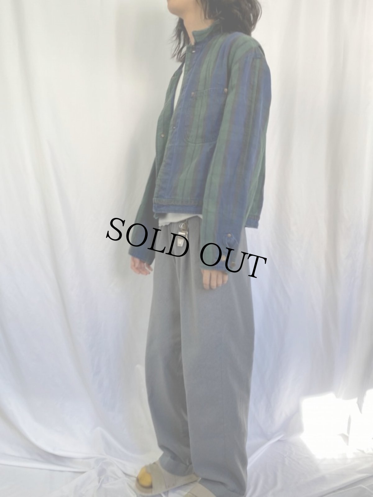 画像3: 90's POLO Ralph Lauren USA製 チェック柄 ダックジャケット L (3)