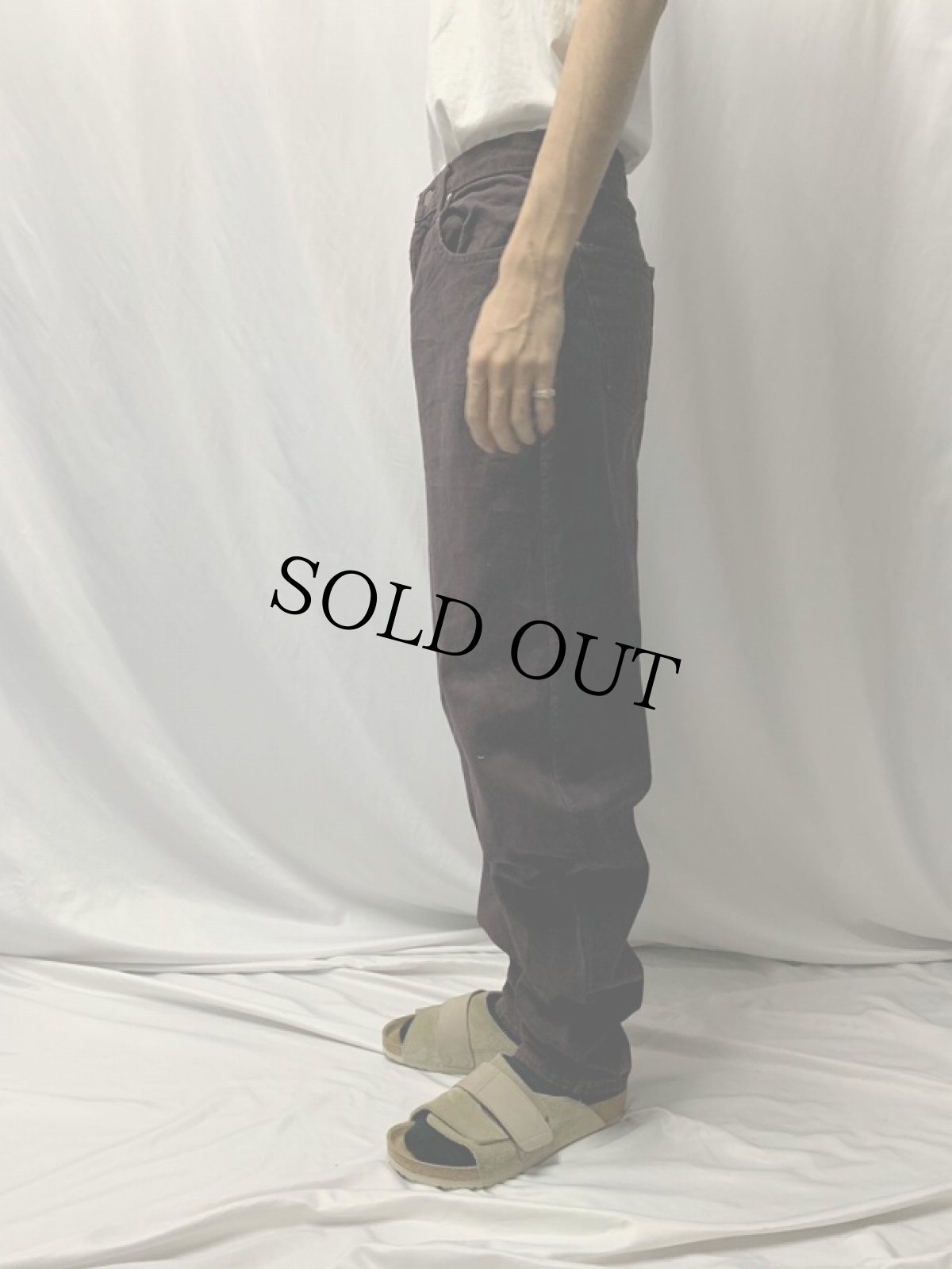 画像3: 90's Levi's SILVER TAB "BAGGY" カラーデニムパンツ W31 (3)