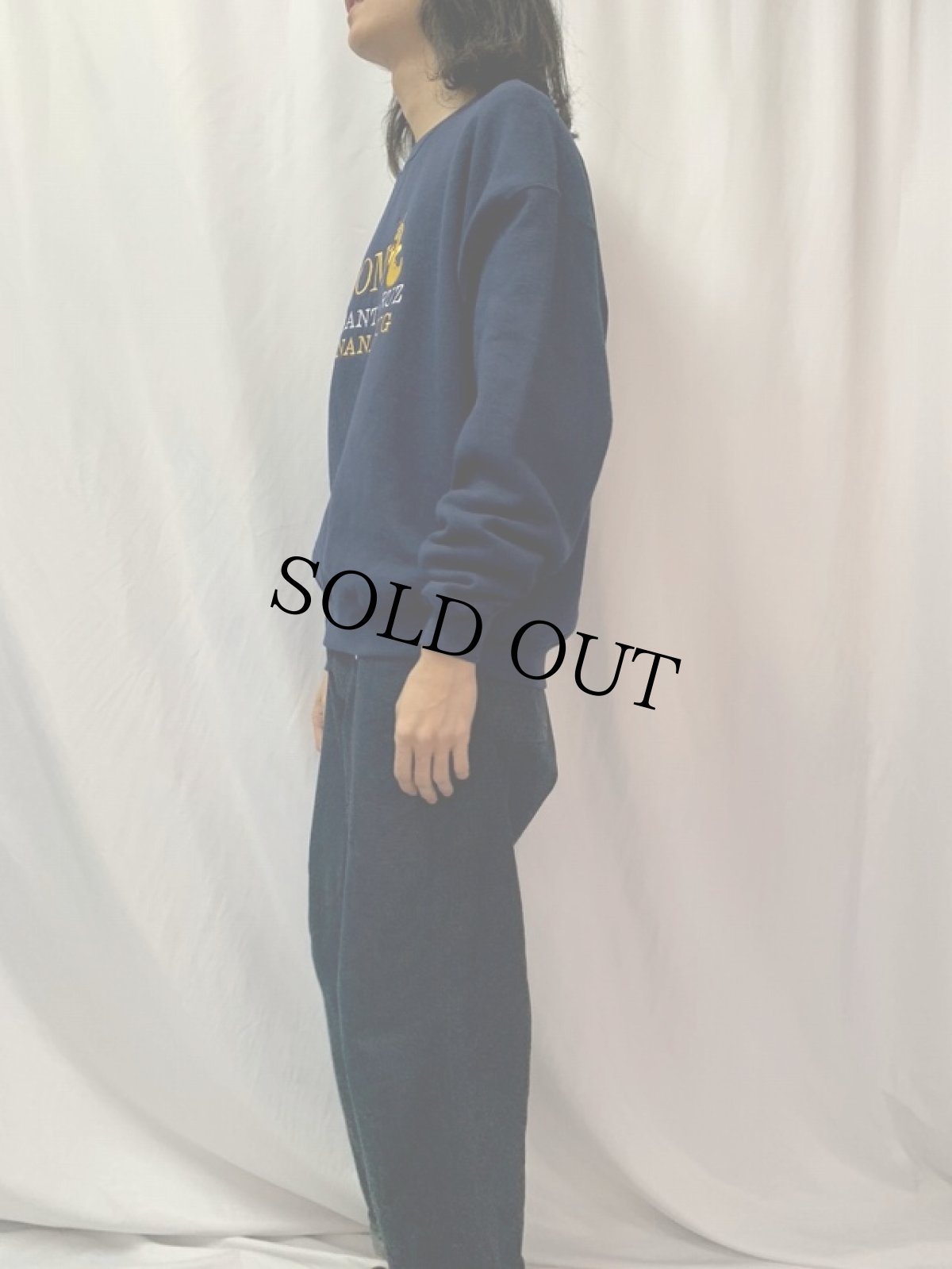 画像3: 00's "MOM UC SANTA CRUZ BANANA SLUG" 刺繍スウェット XL (3)