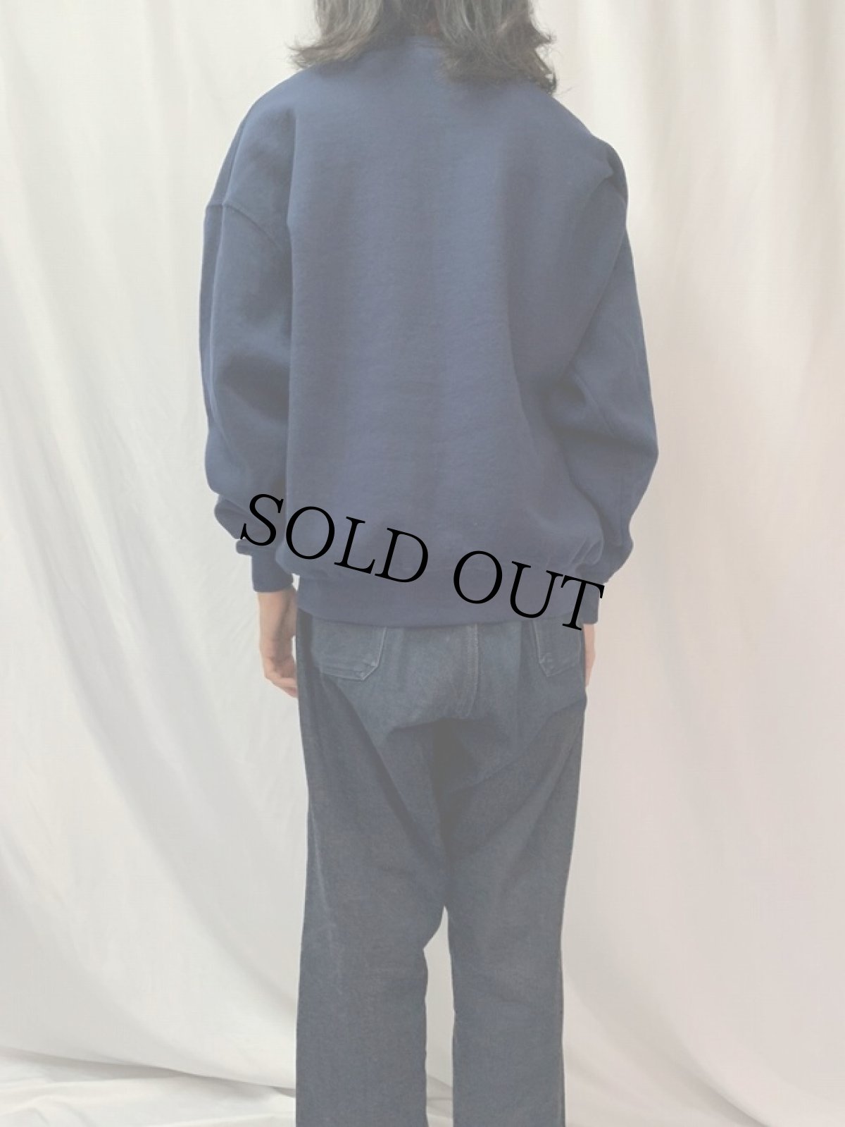 画像4: 00's "MOM UC SANTA CRUZ BANANA SLUG" 刺繍スウェット XL (4)