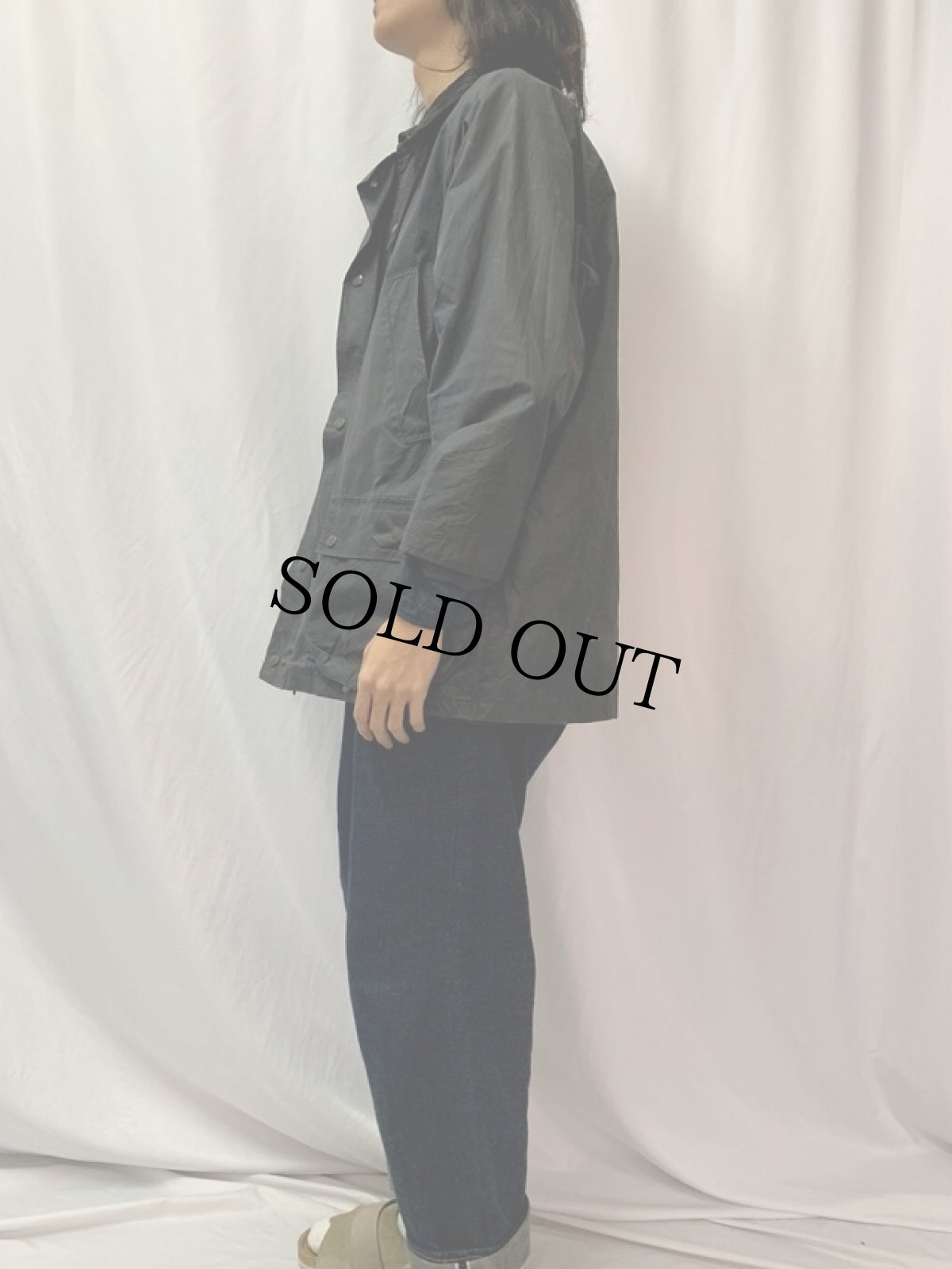 画像3: 90's Burberrys ENGLAND製 オイルドジャケット (3)