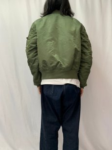 画像5: 民間品 ALPHA INDUSTRIES,INC. MA-1 フライトジャケット SMALL (5)