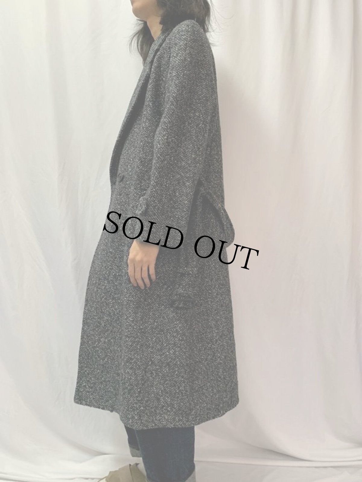 画像3: 80's Biaggiotti Avanti CANADA製 チェスターコート L (3)