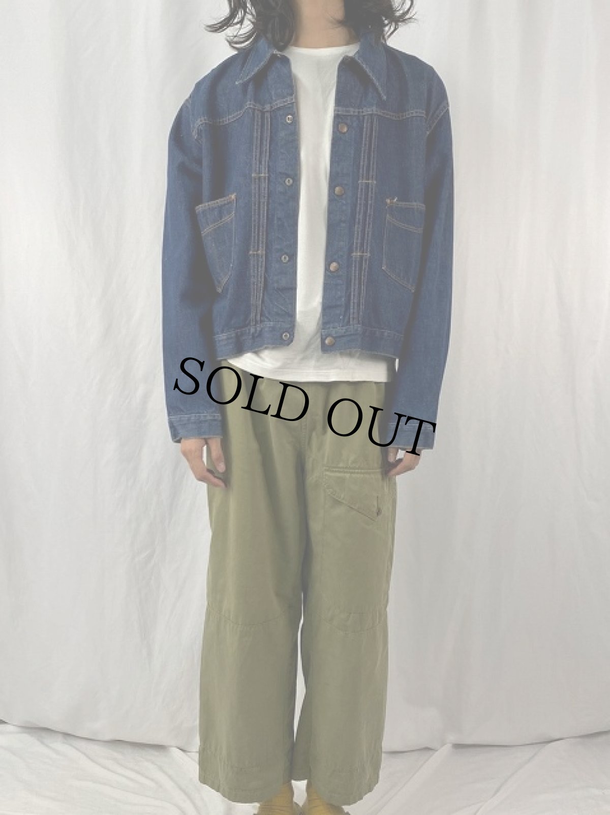 画像2: VINTAGE STOREBRAND 2ndTYPE デニムジャケット (2)