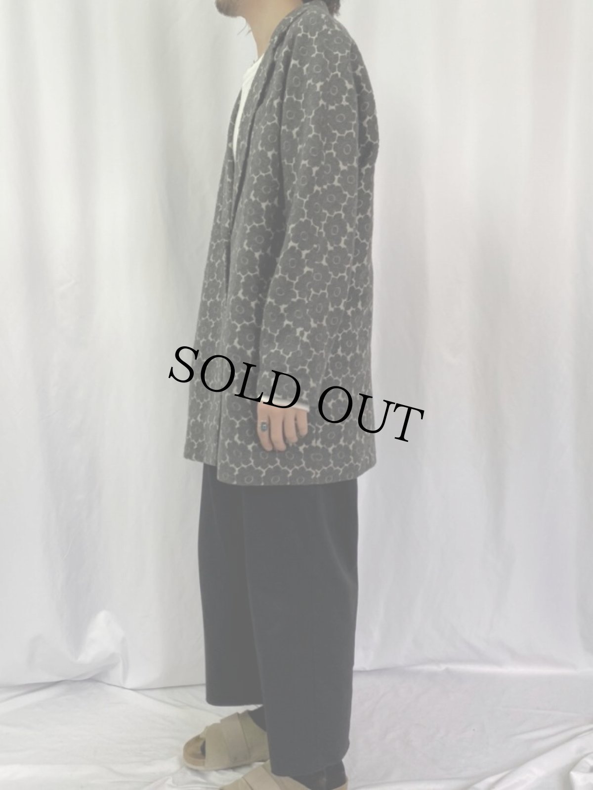 画像3: gharani strok 花柄 テーラードジャケット (3)