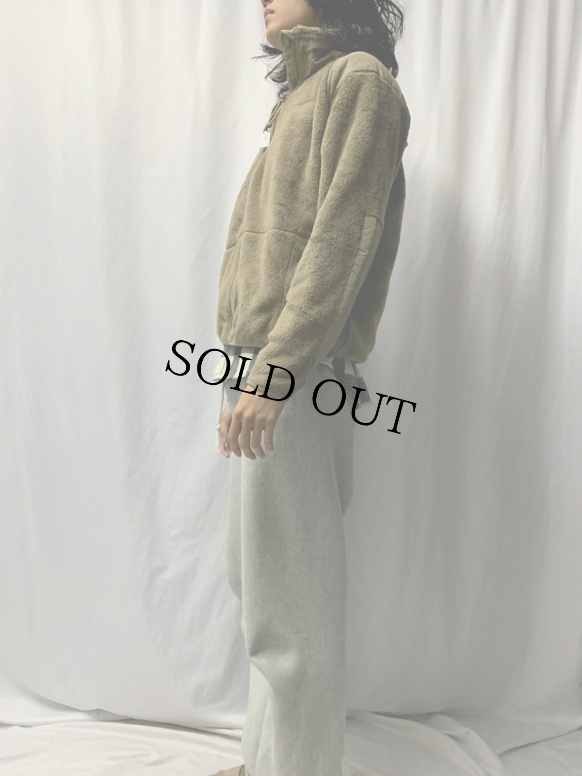 画像3: U.S.MILITARY ECWCS GEN3 Cold Weather コヨーテフリースジャケット SMALL-SHORT (3)