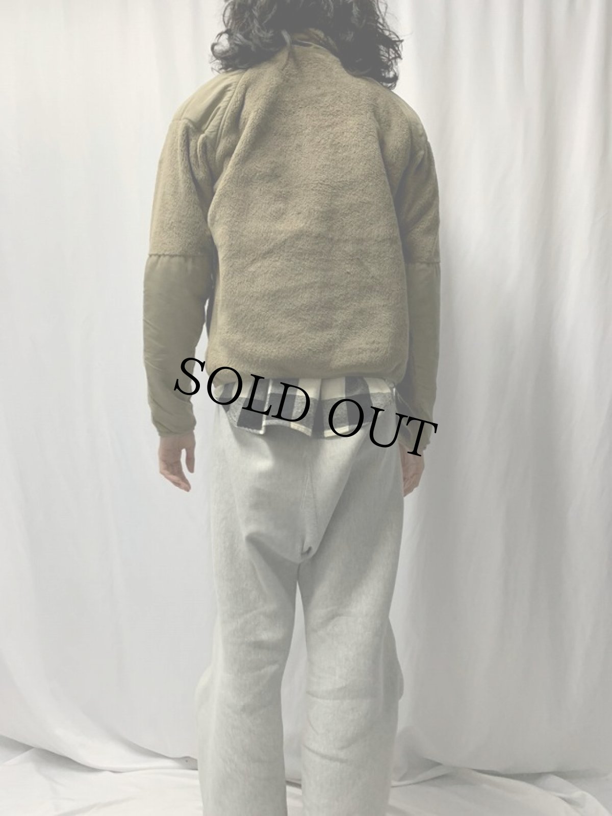 画像4: U.S.MILITARY ECWCS GEN3 Cold Weather コヨーテフリースジャケット SMALL-SHORT (4)