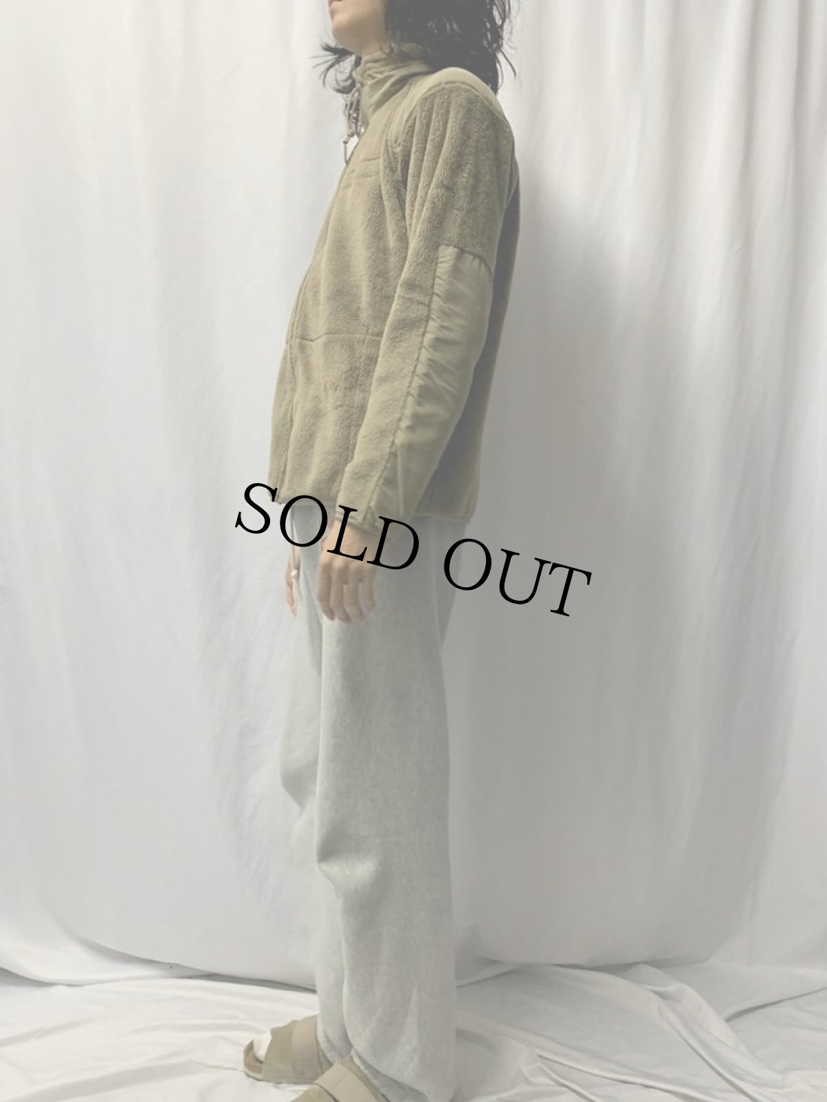 画像3: U.S.MILITARY ECWCS GEN3 Cold Weather コヨーテフリースジャケット SMALL-REGULAR (3)