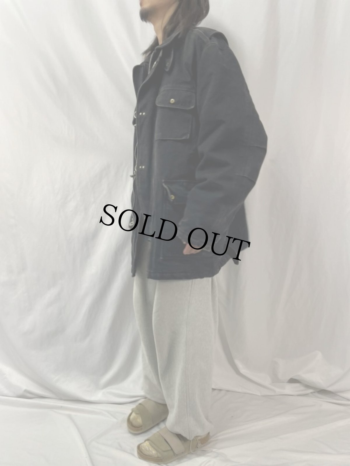 画像3: 80〜90's Schott ファイヤーマンジャケット XXL (3)