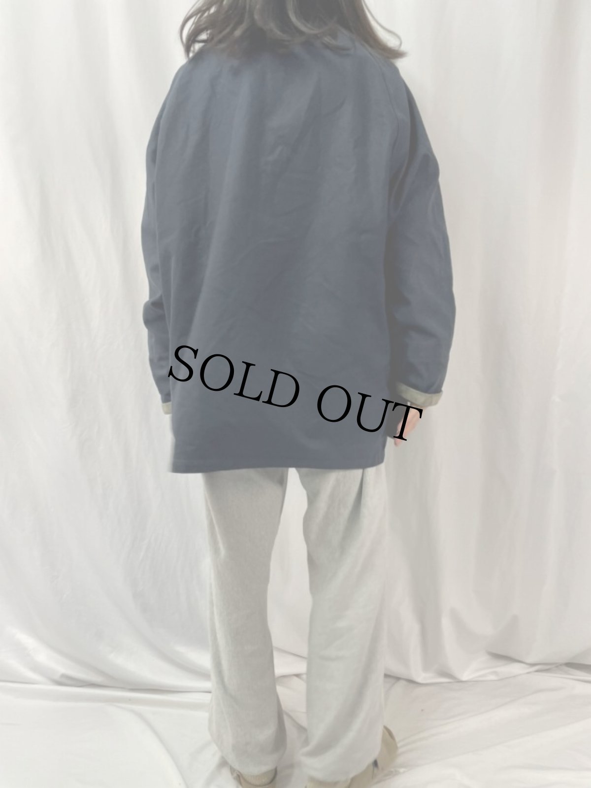 画像4: 70〜80's Aquascutum ITALY製 ファイヤーマンジャケット NAVY XL (4)