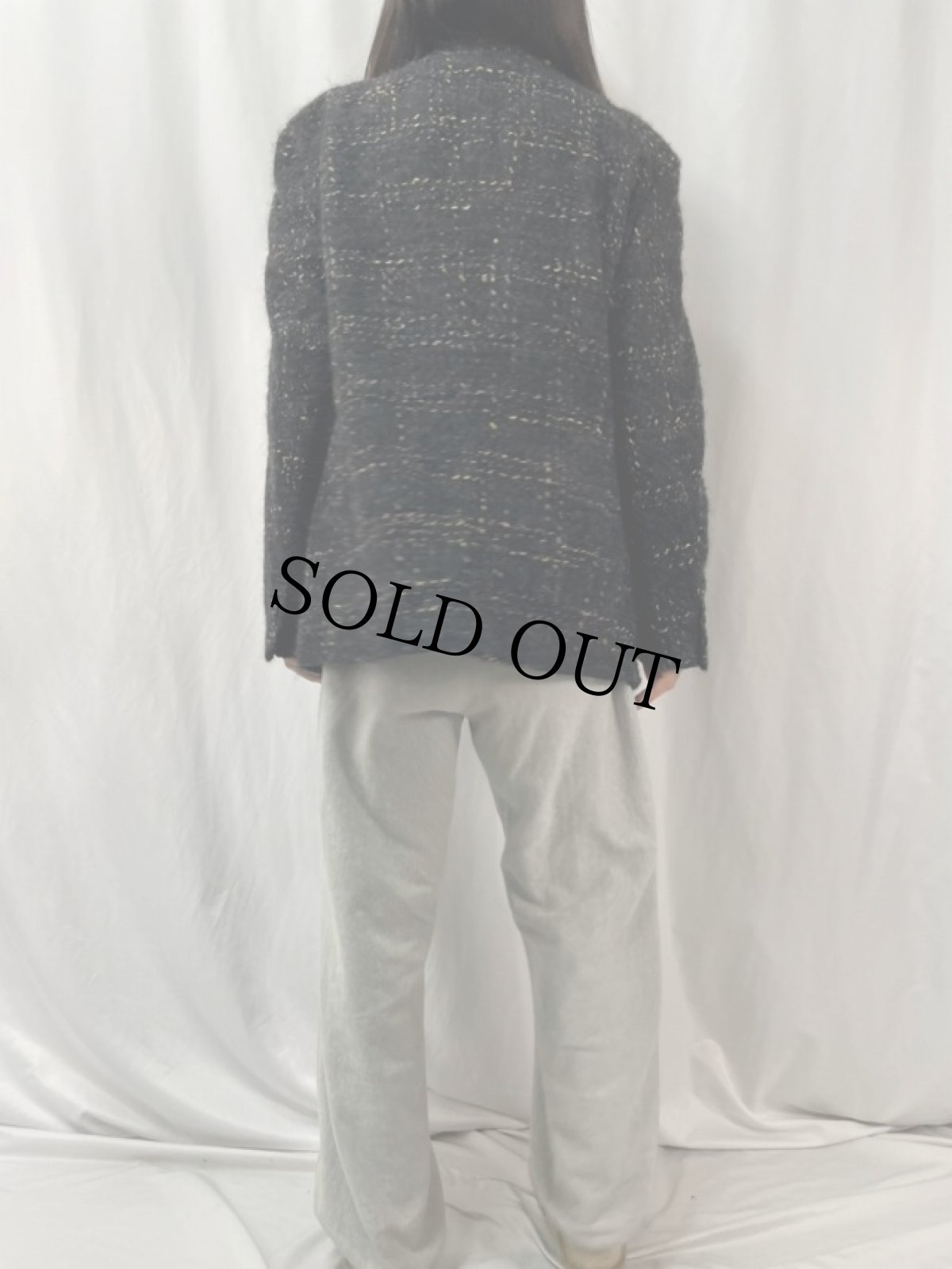 画像4: ROSS GRAISON チェック柄織り テーラードジャケット (4)