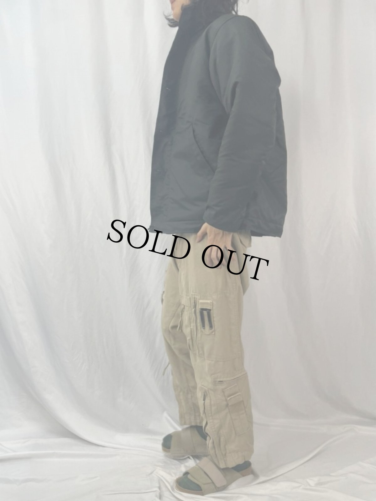 画像3: 80's ROYAL CANADIAN NAVY INTERMEDIATE COLD WEATHER PARKA REGULAR MEDIUM (3)