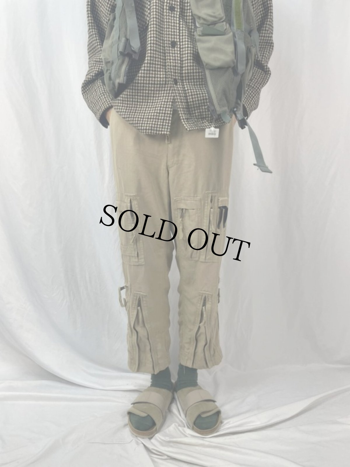 画像2: ROYAL CANADIAN AIR FORCE ヘリクルーパンツ W35 TAN (2)