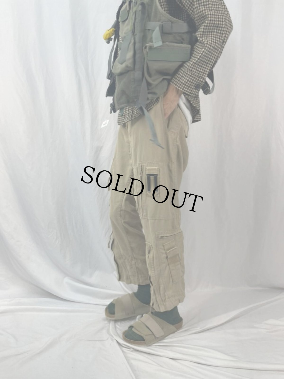 画像3: ROYAL CANADIAN AIR FORCE ヘリクルーパンツ W35 TAN (3)