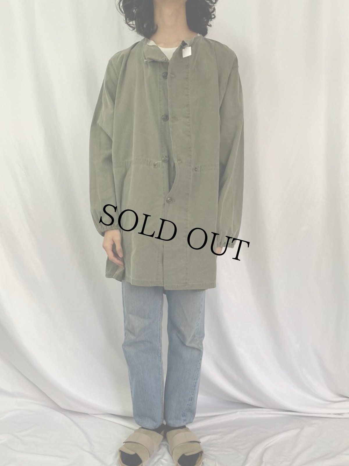 画像2: 60's U.S.ARMY ガスプロテクティブコート SMALL (2)