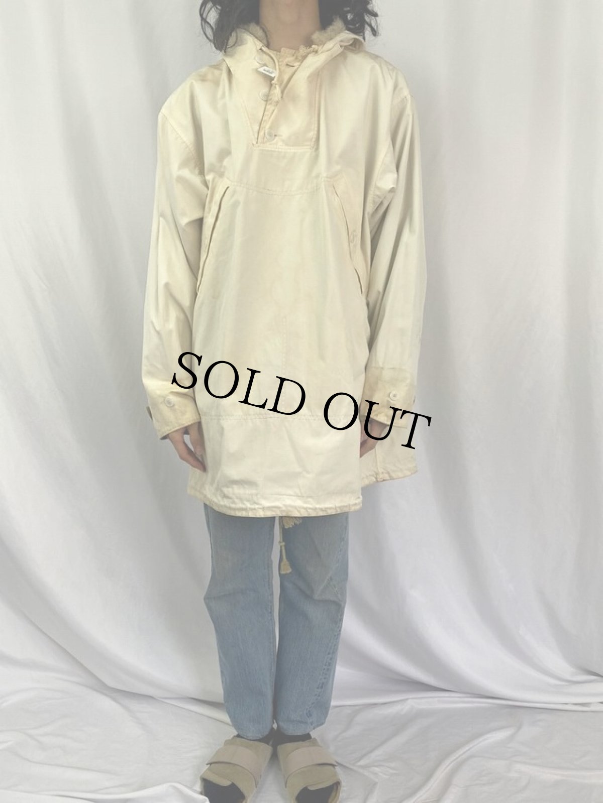 画像5: 40's U.S.ARMY M-42 山岳部隊 SKI-REVERSIBLE PARKA MEDIUM (5)