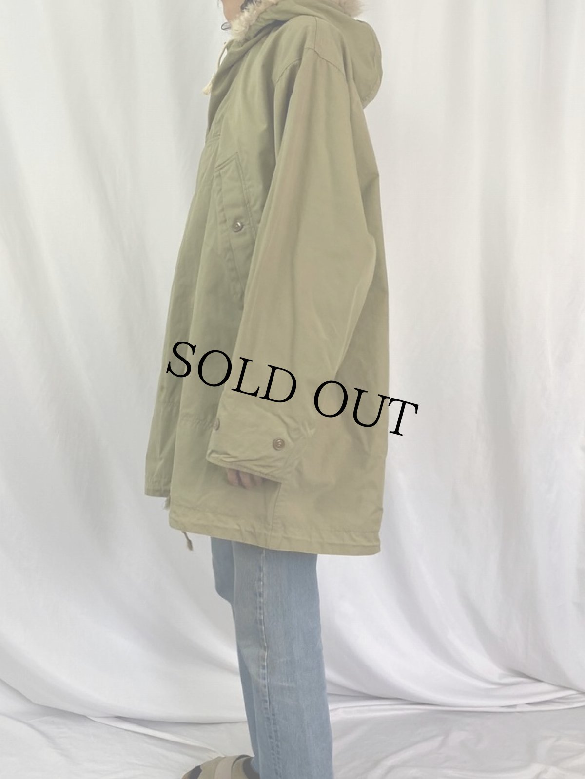 画像3: 40's U.S.ARMY M-42 山岳部隊 SKI-REVERSIBLE PARKA MEDIUM (3)