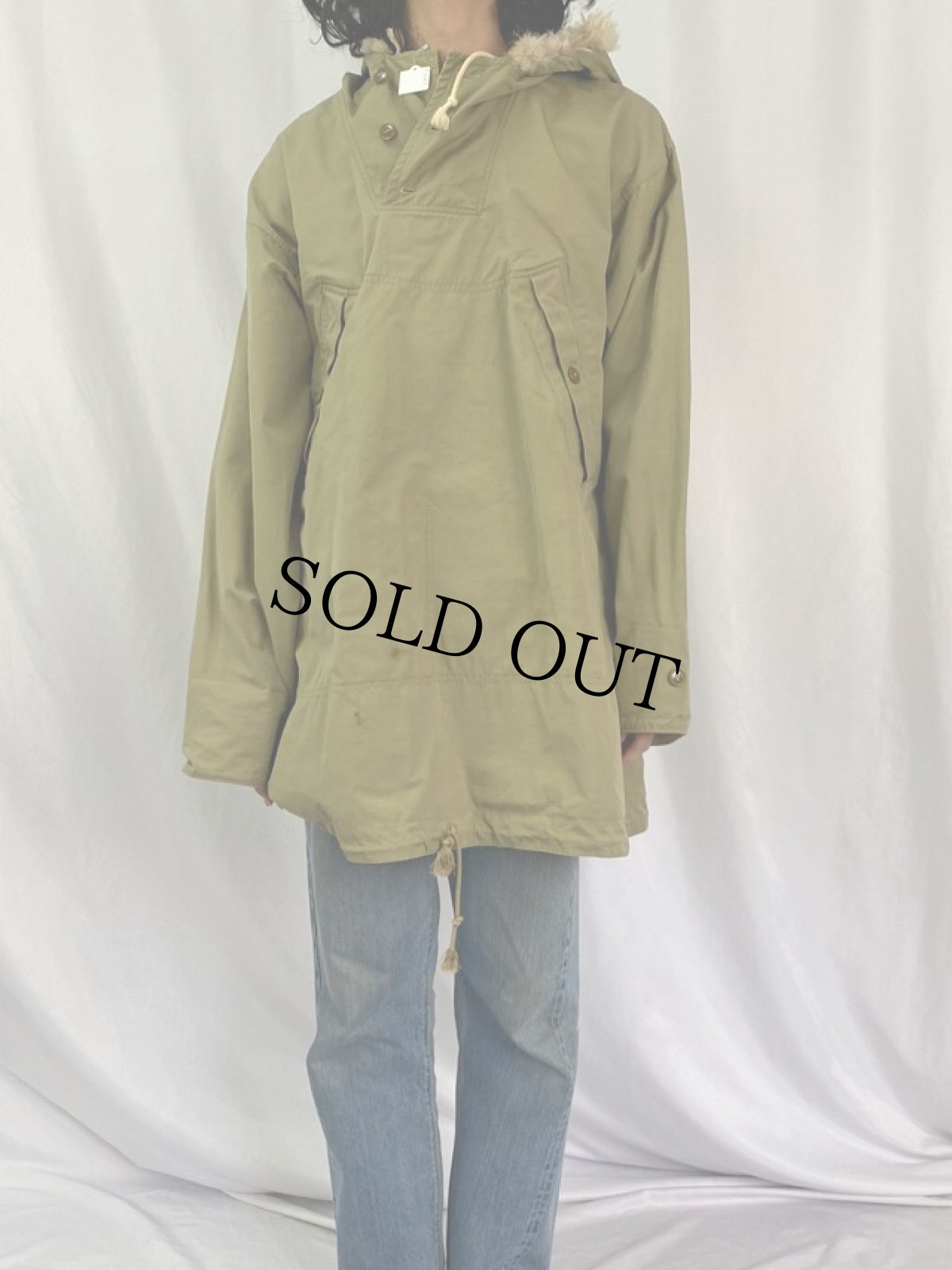 画像2: 40's U.S.ARMY M-42 山岳部隊 SKI-REVERSIBLE PARKA MEDIUM (2)