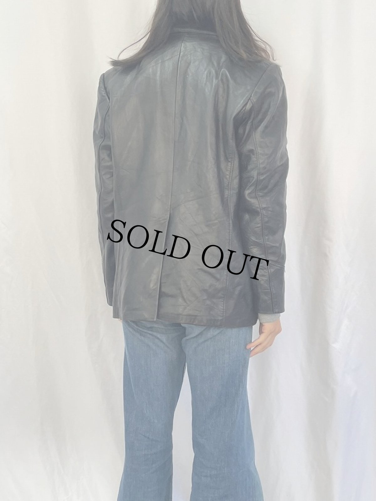 画像4: REVOLUTION レザーテーラードジャケット (4)