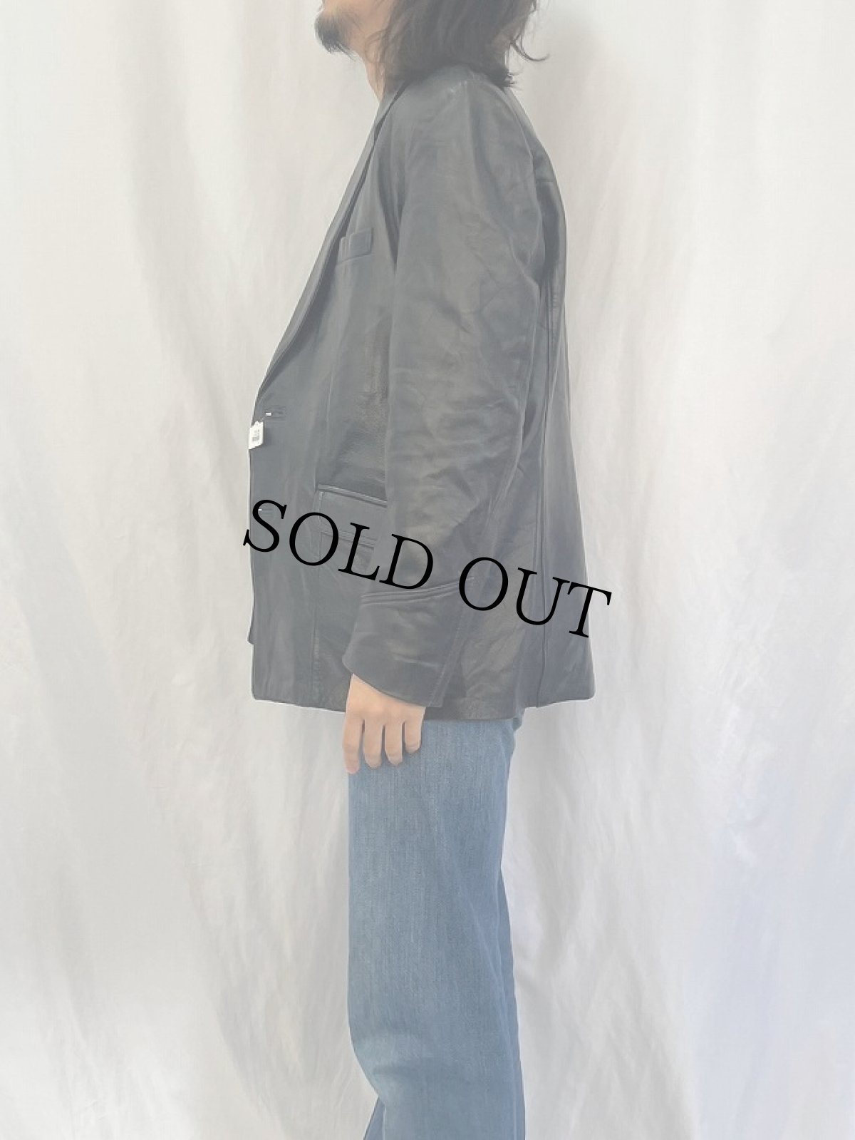 画像3: REVOLUTION レザーテーラードジャケット (3)