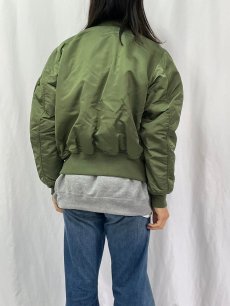 画像5: 民間品 ALPHA INDUSTRIES,INC. MA-1 フライトジャケット MEDIUM (5)