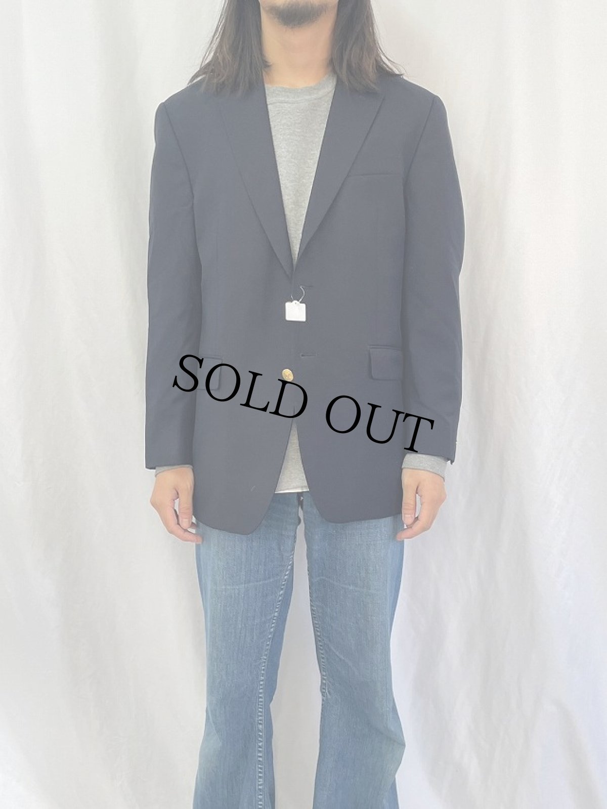 画像2: RALPH LAUREN ウールテーラードジャケット (2)